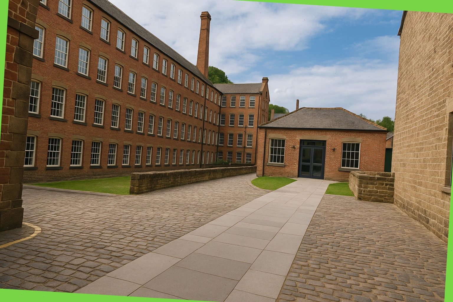 Step-free choices across cobbles and converted yards